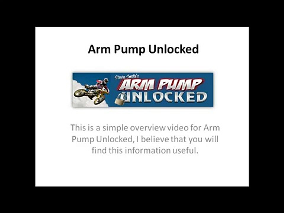 Arm Pump Unlocked