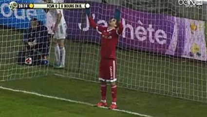 Sochaux 1-0 Bourg-Peronnas Raphaël Caceres  Penalty 29.01.2016