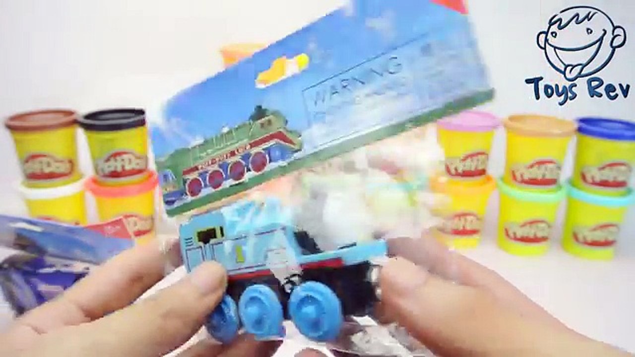 Play doh thomas and friends SURPRISE EGGS PLAY DOH Super Mario Toys For Kids HD (FULL HD)