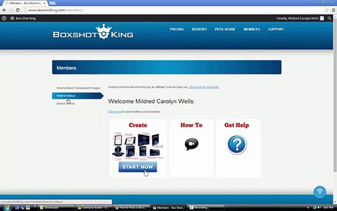 How to Create an eBook Cover on Boxshot King 2