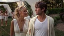 Nate & Serena kiss at white party; Gossip Girl