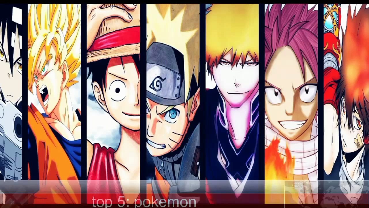 Top Los Animes Mas Famosos/Populares y