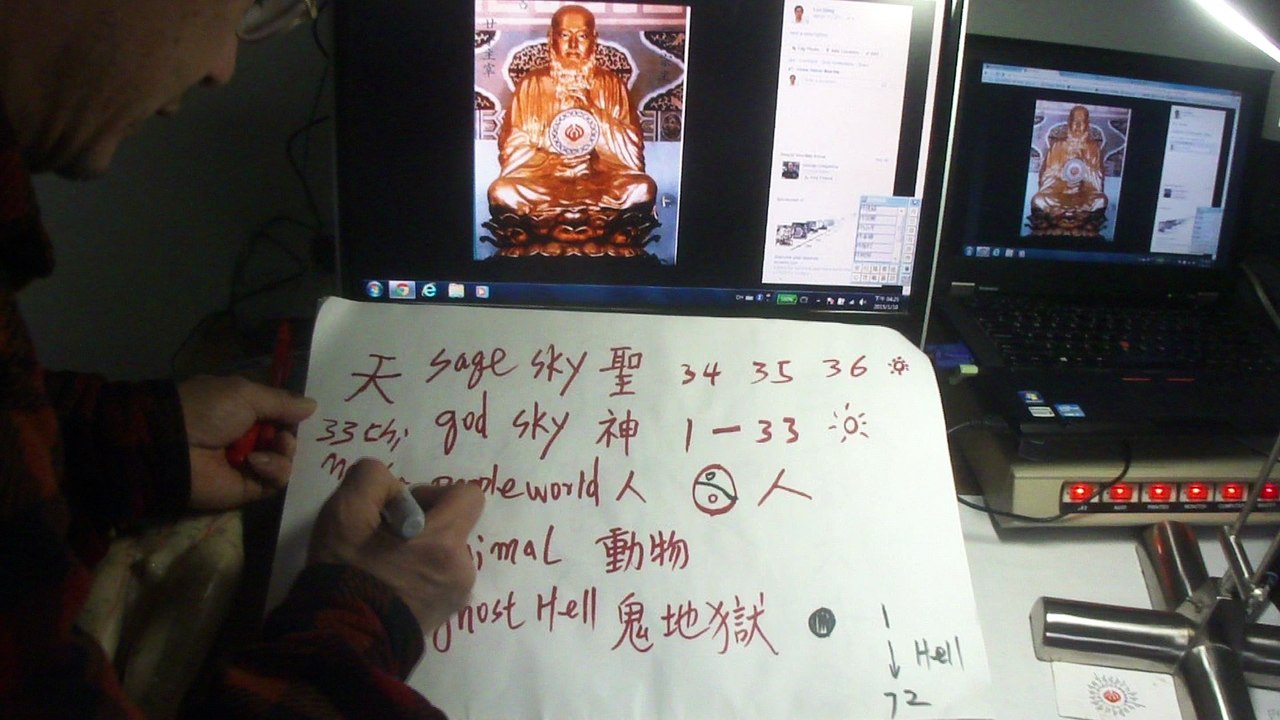 251 Chi master 33 spiritual massage 精神按摩