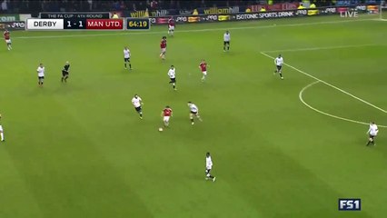 Daley Blind 1:2 | Derby v. Manchester United 29.01.2016 HD
