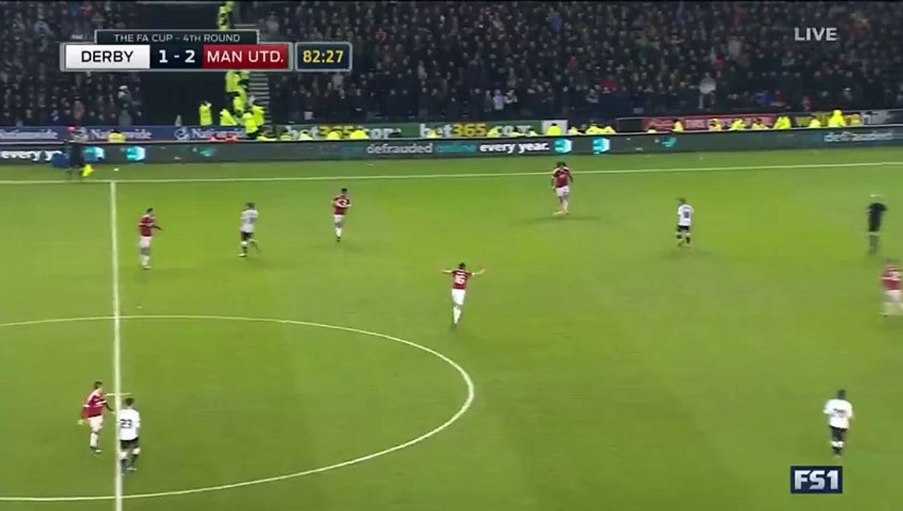 Juan Mata Goal - Derby 1-3  Manchester United 29.01.2016 HD