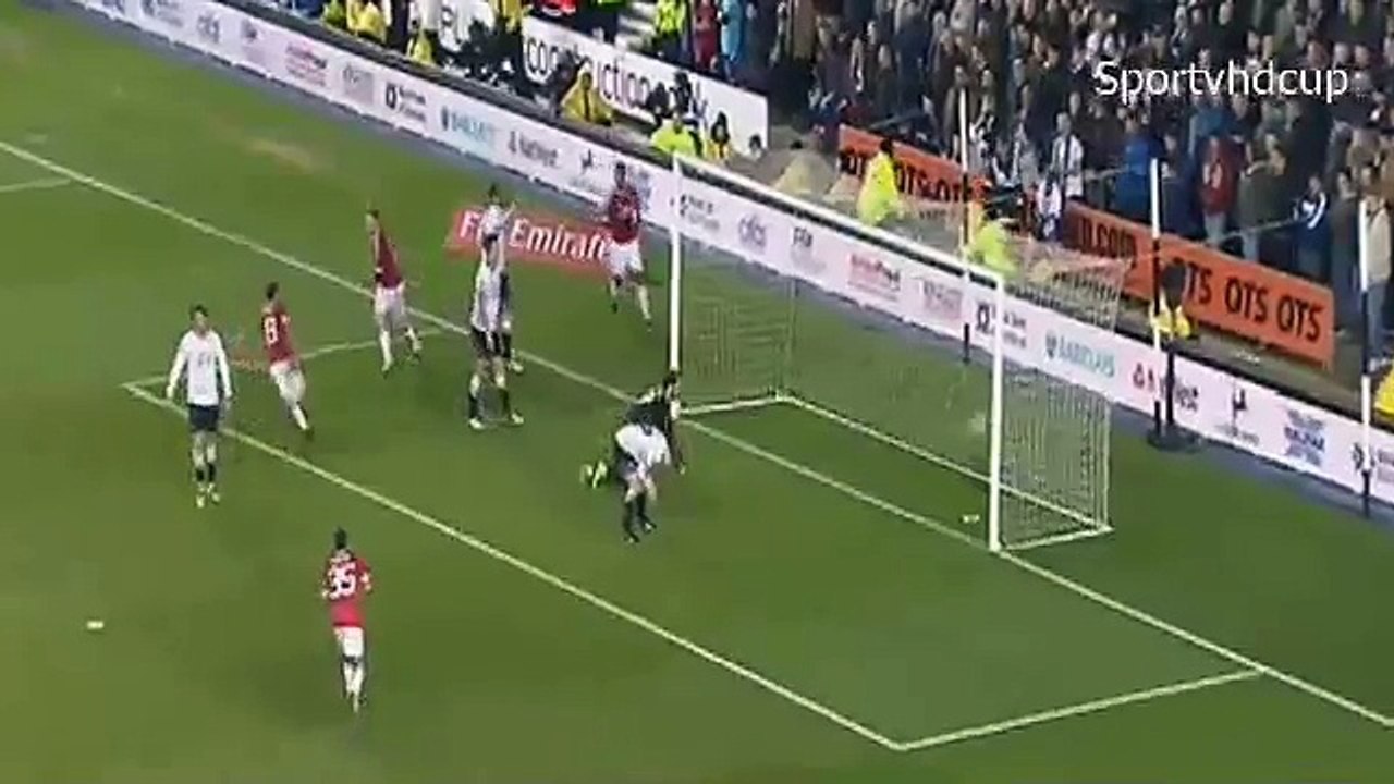 Juan Mata Goal ~ Derby County vs Manchester United 1-3
