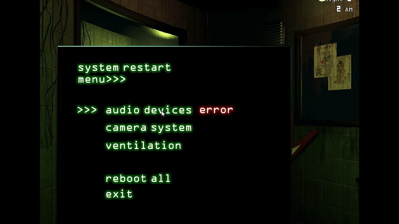 Springtraps coming for you - Five Nights at Freddys 3 - Night 2, plus minigames 1 and 2