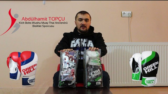 Green Hill Boxer Boks Eldiveni