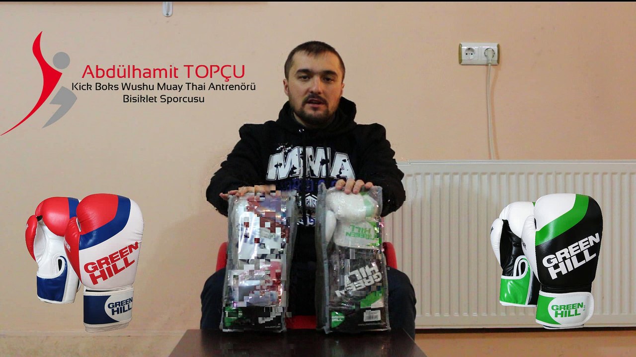 Green Hill Boxer Boks Eldiveni