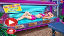 Super Barbie Tanning Solarium | Barbie Games To Play | totalkidsonline