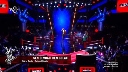 Ahmet Batırlı Sen Sevdalı Ben Balalı O Ses Çapraz Düello