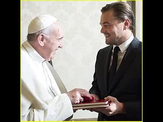 Leonardo DiCaprio Meets Pope Francis to Discuss Climate Change (Funny Videos 720p)