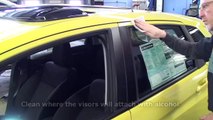 Episode #268 - 2015  Honda Fit Door Visor Installation
