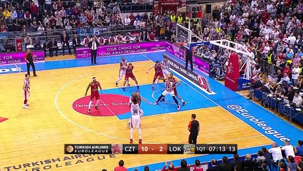 Highlights: Crvena Zvezda Telekom Belgrade-Lokomotiv Kuban Krasnodar