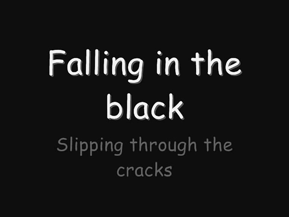 Skillet - Falling Inside The Black (Lyrics)