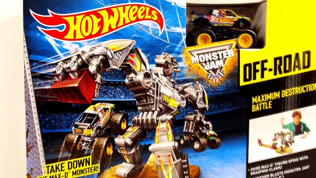 Hot Wheels Maximum Destruction Battle Pixar Cars Toon Monster Truck Frightening McMean Gra