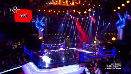 Ali Dağaşan  Kum Gibi  O Ses Çapraz Düello Performansı