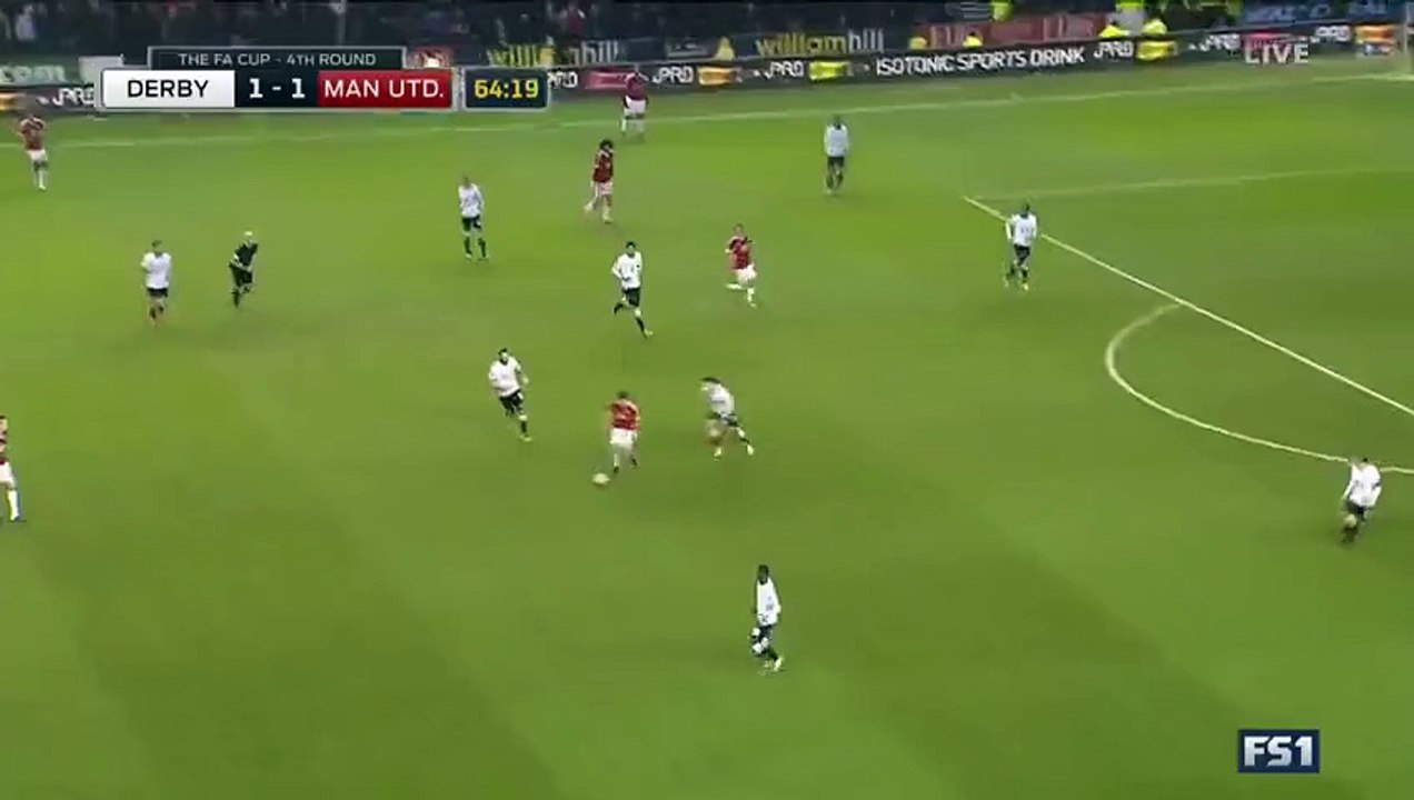 1-2 Daley Blind - Derby v. Manchester United 29.01.2016 HD