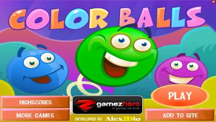 Lets Quickplay Color Balls Part 1: The Game Title Says It All