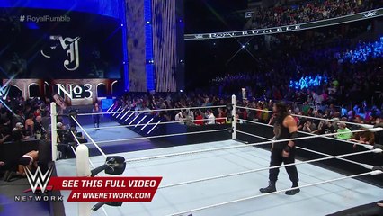 AJ Styles WWE Royal Rumble Debut with "Get Ready to Fly" tna theme