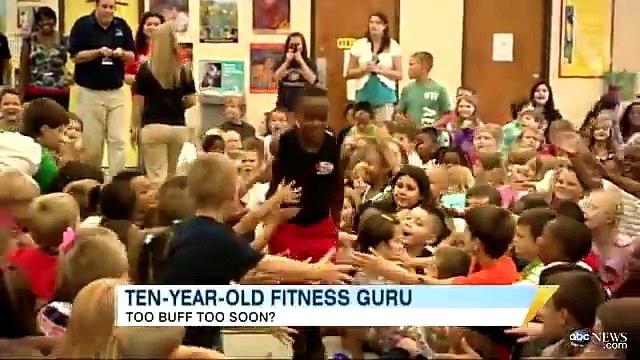 Fitness Guru, C.J. Senter, 10, Has Six-Pack Too Fit, Too Soon Nightline ABC News