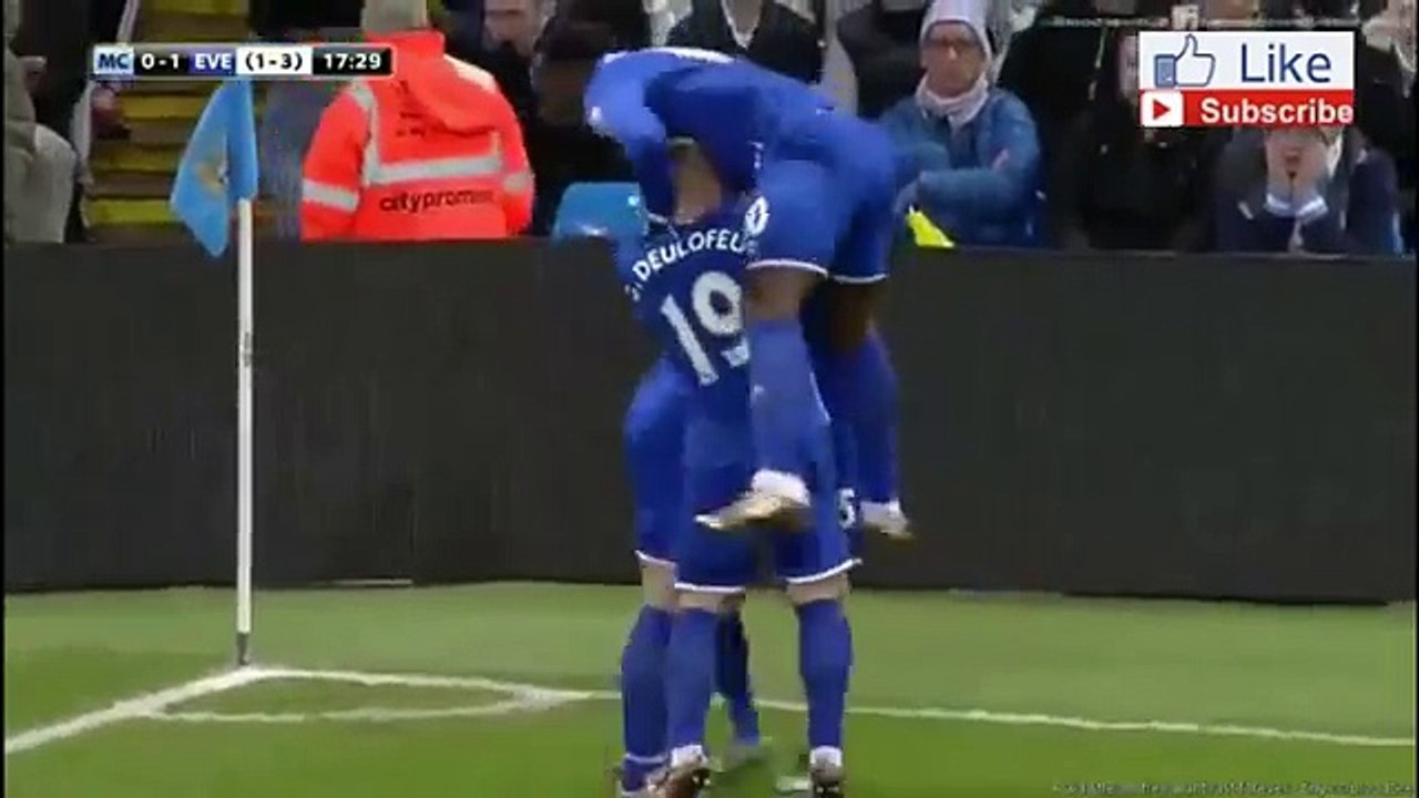 Manchester City 3 - 1 Everton Highlights (27.01.2016) (Latest Sport)