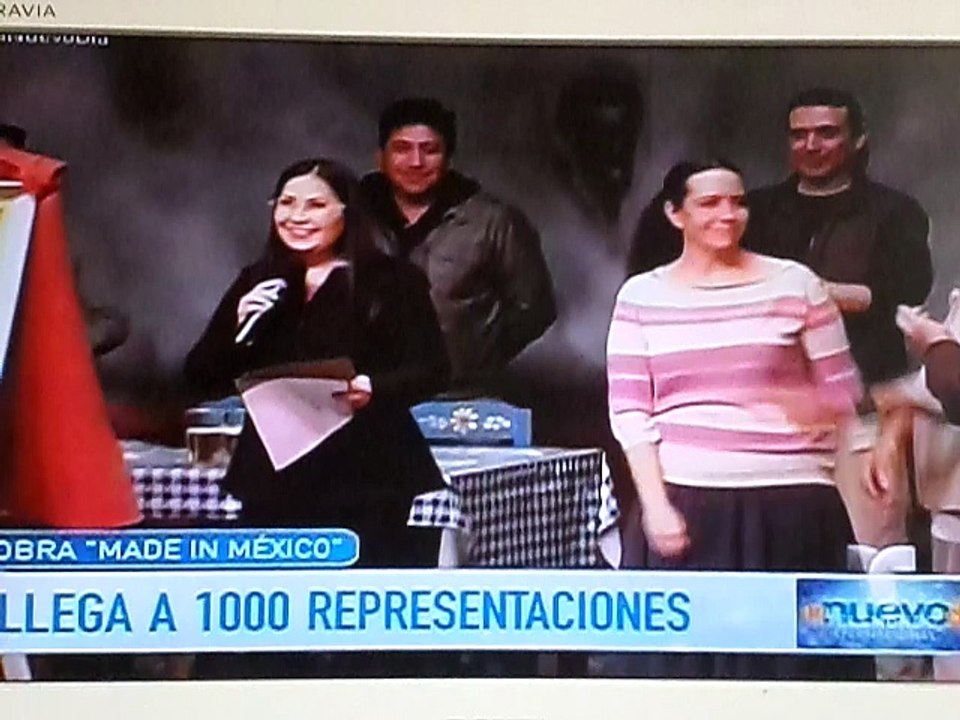 MADE IN MEXICO, FESTEJA 1000 REPRESENTACIONES, UN NUEVO DIA, ENE 29 2016