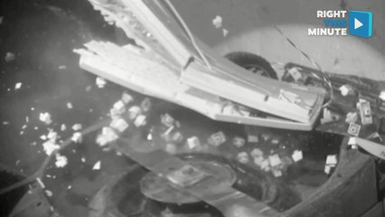 Watch This Lawnmower Destroy Household Items in Beautiful Slow Motion