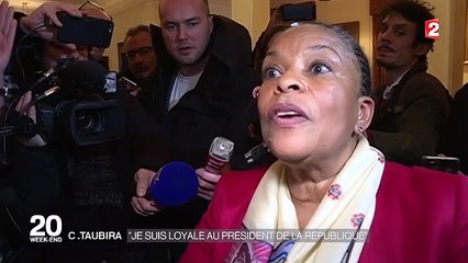 Christiane Taubira : "Je suis loyale au président de la République et je le demeurerai"
