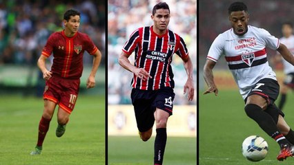 À procura da batida perfeita! Kardec, Ganso e Michel querem substituir Ceni na bola parada
