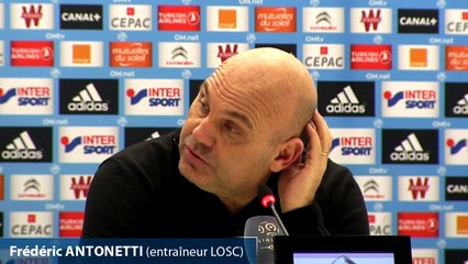 OM - Lille : La réaction d'Antonetti