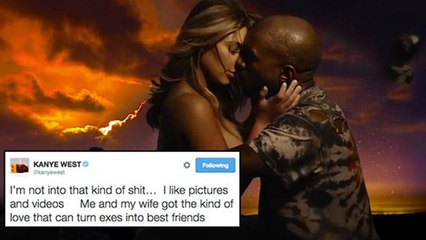 Kanye West Reveals He & Kim Kardashian Like Watching Porn