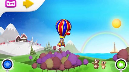 Çizgi Film 3D Yap ve oyna (Build and Play) Sıcak Hava Balonu