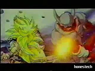 DBZ AMV - Goku & Vegeta vs Techno Demon in jelly bean land