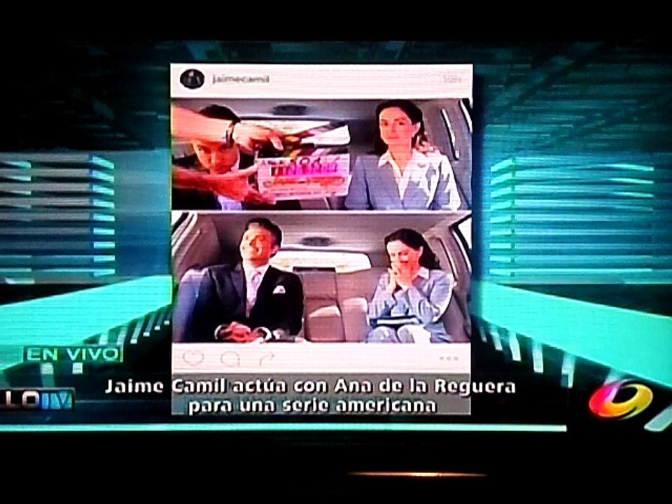ANA DE LA REGUERA, ACTUARA EN SERIE AMERICANA DE CAMIL, PASILLO TV, ENE 29 2016
