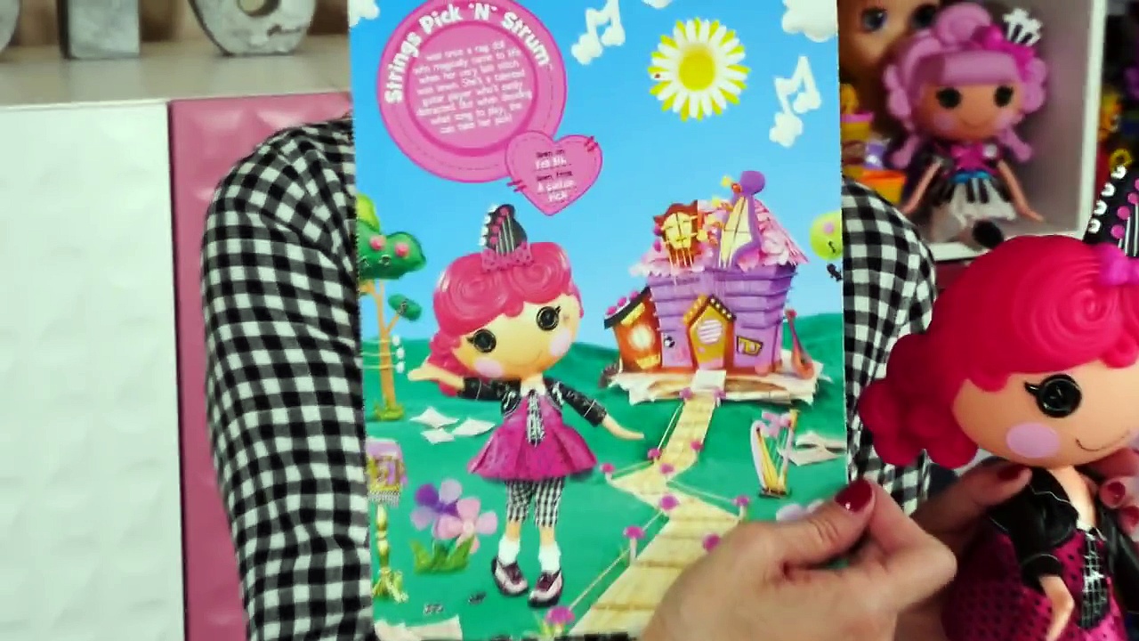 Brand New Lalaloopsy Strings Pick N Strum Character Guitar Toy Doll Band Together Episode