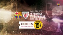 FC Barcelona v Athletic Club – Entradas disponibles
