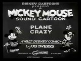 Plane Crazy Mickey Mouse Classic Walt Disney 1928 Sound Cartoon