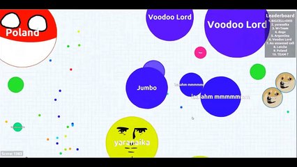 SuperJUMBO Team - Agar.io Gameplay