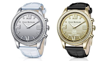 Isaac Mizrahi-designed HP Smartwatch Has Classic Looks, Hidden OLED Display