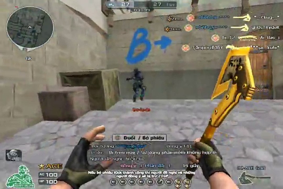 B C Axe Gold CFVN