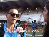 Actor Kabir Sadanand in Ahmedabad for CCl 6 playing for Mumbai Heroes