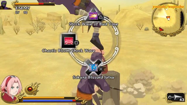 Naruto Shippuden Legends Akatsuki Rising Walkthrough Part 7 Sakura vs Sasori Boss Fight 60 FPS