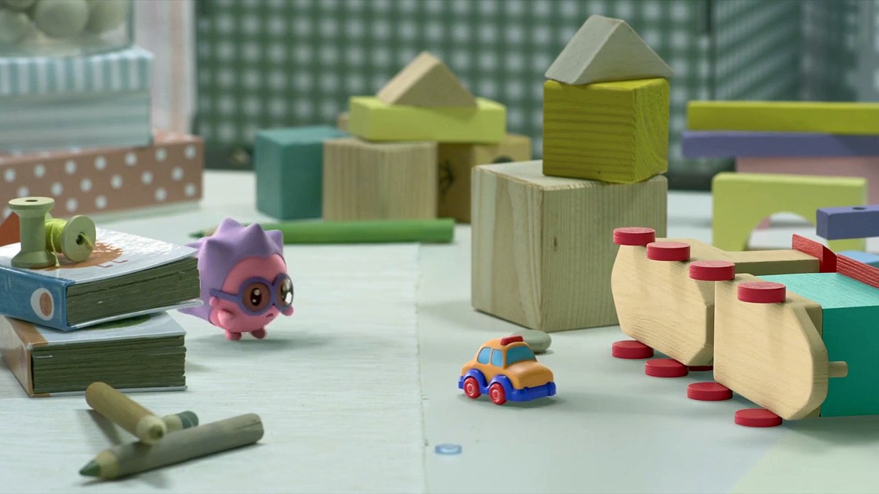 Малышарики - Машинка (13  серия) Новый развивающий мультик для детей от 0 до 4лет