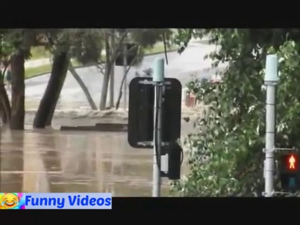 Funny Fire truck bridg video