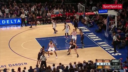 Četiri poena Teletovica protiv New York Knicka (30.01.2016)