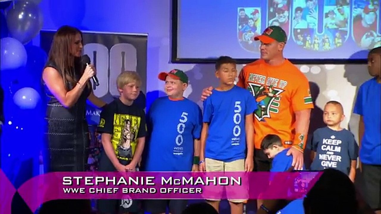 John Cena celebrates his Make-A-Wish record- Total Divas, Jan,16