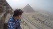 Climbing the Great Pyramid of Giza (146 metres)