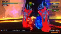 Naruto Shippuden Kizuna Drive Walkthrough Part 26 False Two Tails Boss Fight 60 FPS