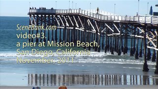 A pier at Mission Beach